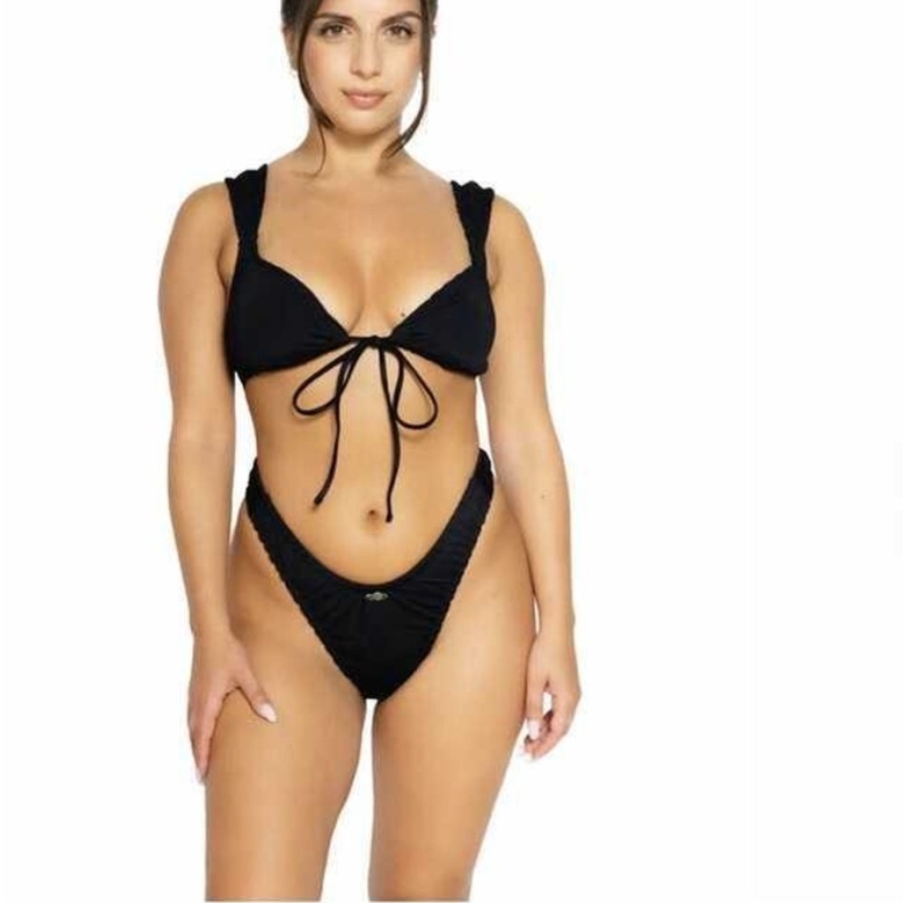 Stylish Black Bikini Top